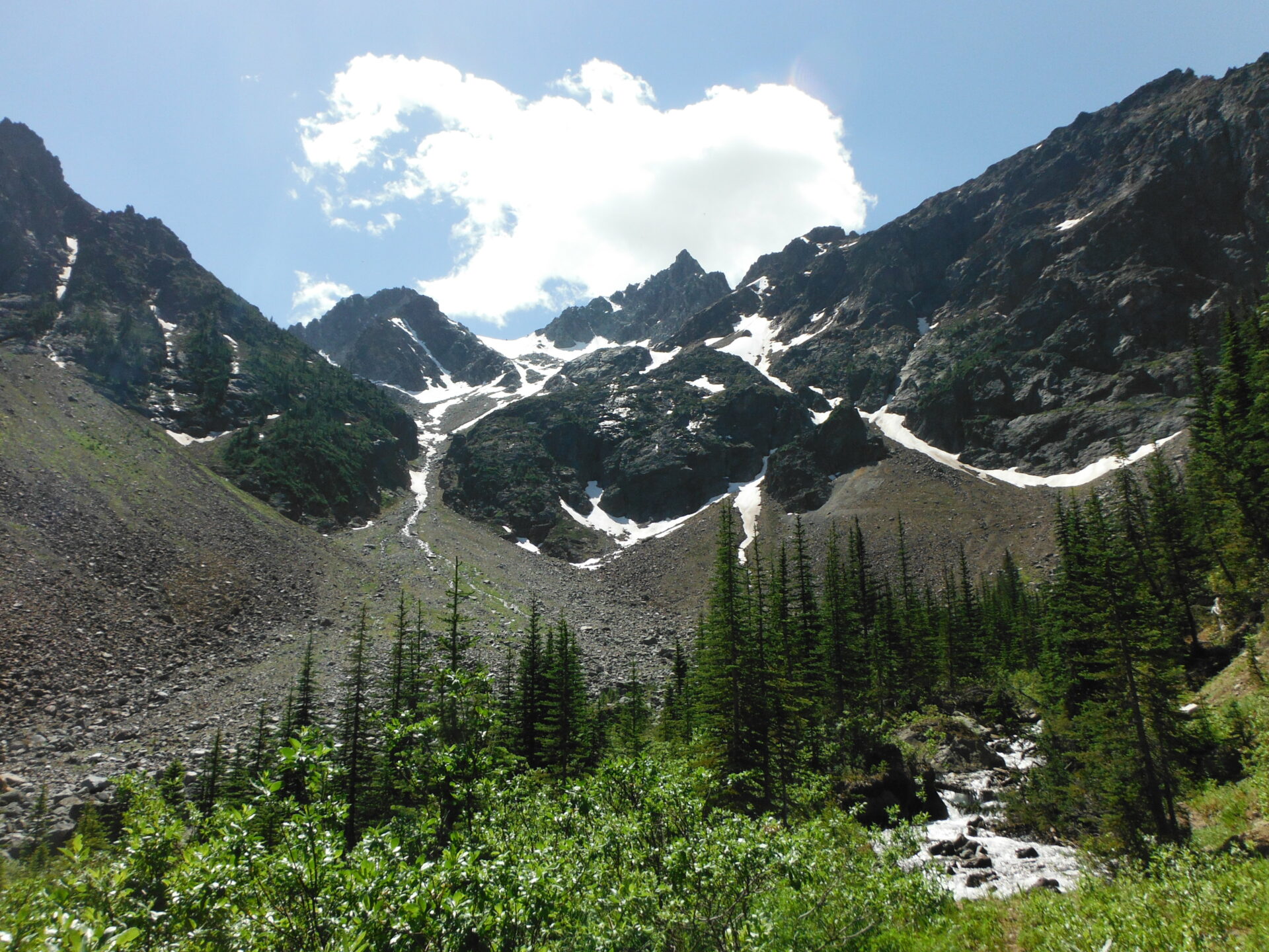 Mountain Range Landscape